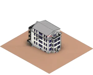 Pj11 - 3D View - Isometric view 4