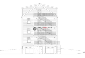 Pj11 - Elevation - North