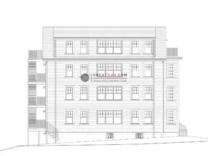 Pj11 - Elevation - West