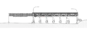 Pj6 - Elevation - Rear Elevation