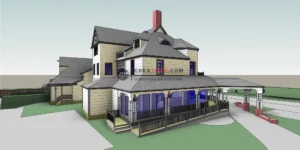 Pj8 - 3D View - View 4