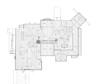 Pj8 - Floor Plan - Roof E