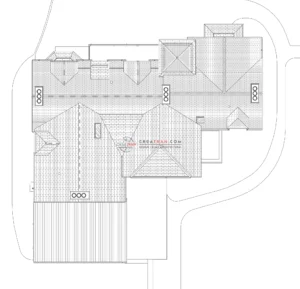 Pj13 - Floor Plan - Roof